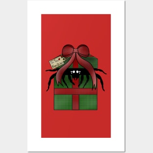 Christmas Present Spider (From: Bitey tag) Posters and Art